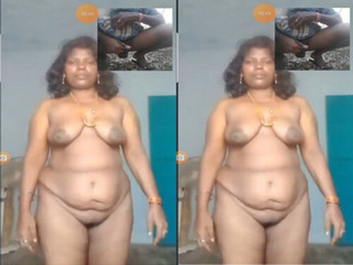 Tamil Aunty Shows Nude Body On VC
