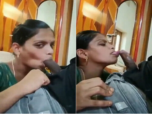 Indian Wife Sucking Dick