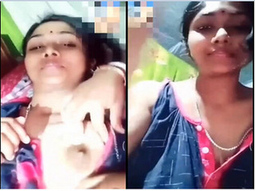 Indian Lesbo Boudi Shows Boobs and Pussy