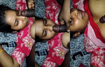 Indian Bhabhi Blowjob and Boob Fucking