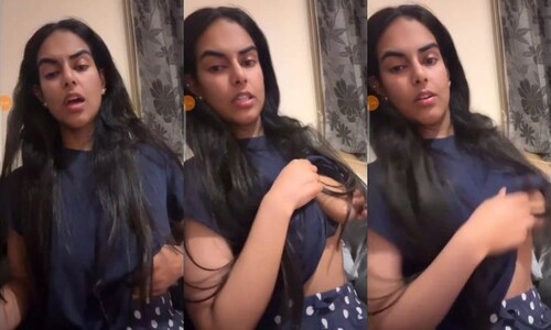 Cute Indian Girl Shows Boobs